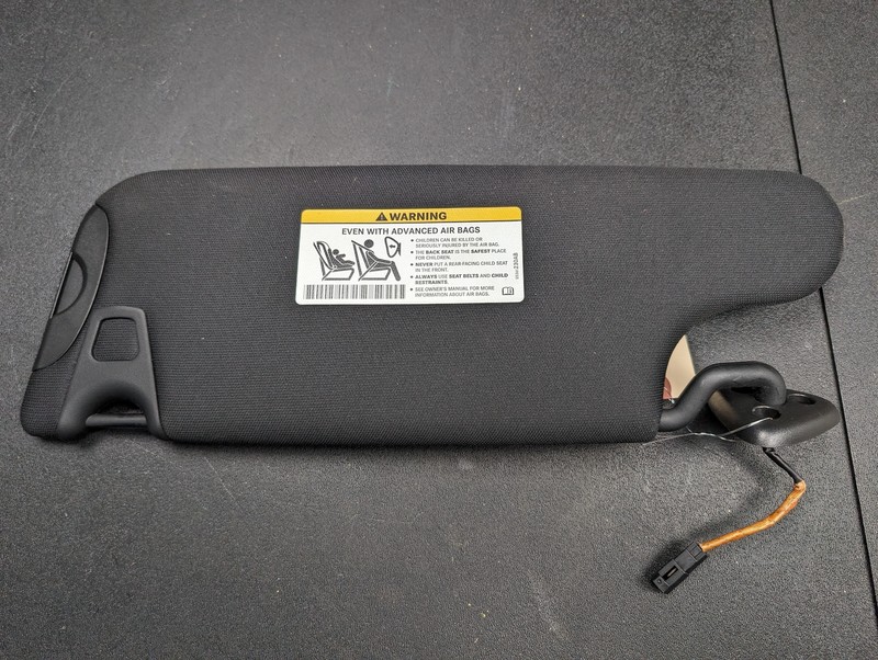 Front Right Sun Visor 2020 Dodge Challenger 6KM08DX9AA 2017 2018 2019 - 2023