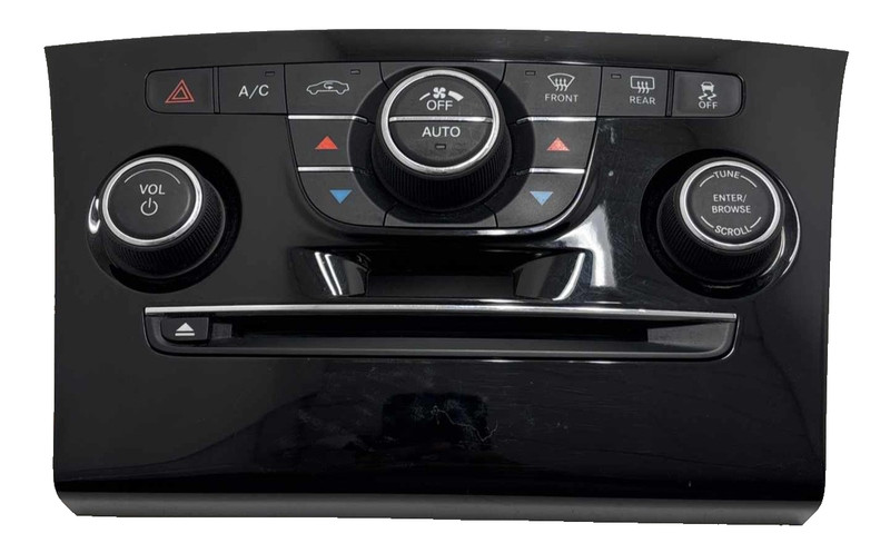 Chrysler 300 A/C Climate Control Heater Face Plate Radio 2011-2012 1UV82DX8AB