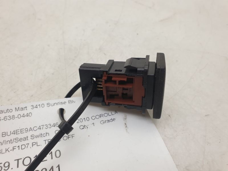 2010 TOYOTA COROLLA S TRACTION CONTROL SWITCH