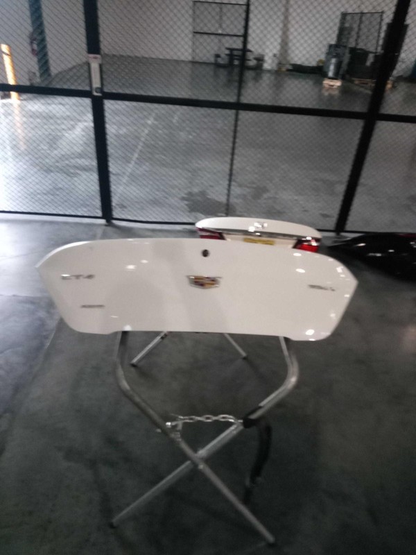 2023 Cadillac CT4 Deck Lid Trunk Lid White OEM 84720488 16000 Miles