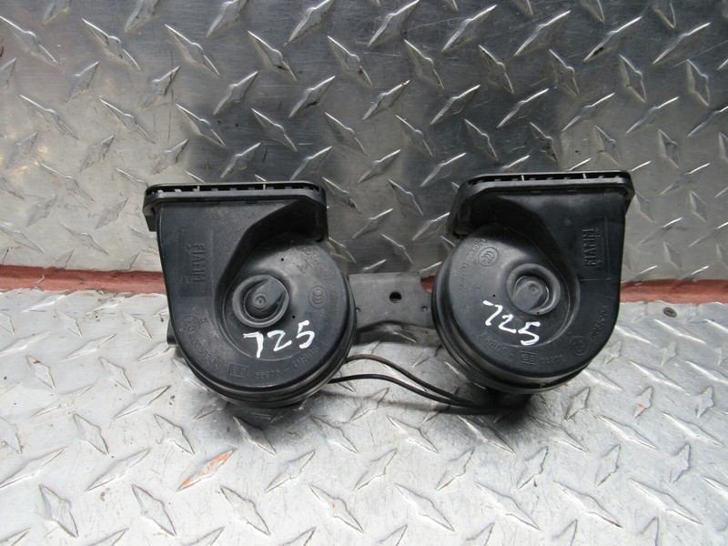 2015 JAGUAR XF HIGH LOW HORN SOUND SET PAIR 4CYL 2.0L SEDAN 0055806