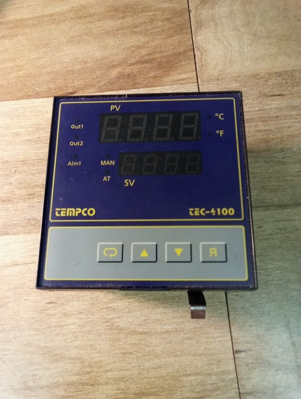 Tempco TEC56025 Temperature Controller 90-250VAC 47-63hz