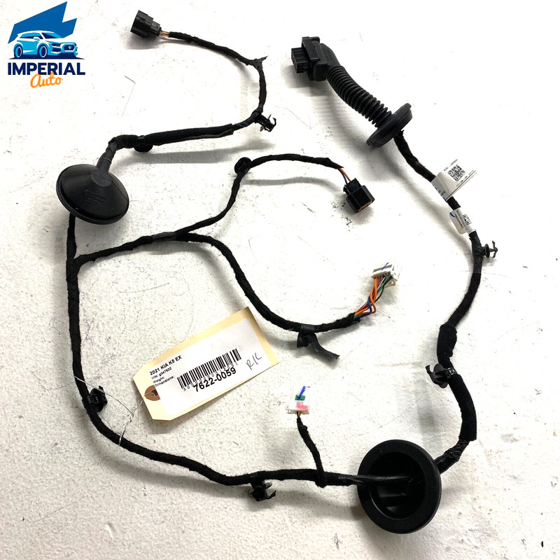KIA K5 EX 2021 REAR LEFT DRIVER SIDE DOOR WIRE WIRING HARNESS OEM