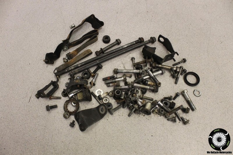 1999 Kawasaki Ninja ZX9R ZX900F MISCELLANEOUS NUTS BOLTS ASSORTED HARDWARE ZX 9