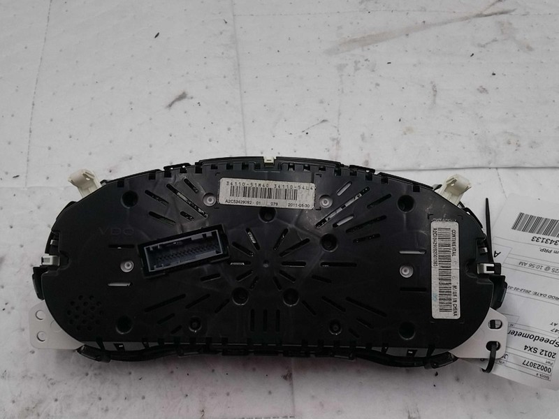 2012 Suzuki SX4 Speedometer Gauge Blue OEM 94K Miles NJ25-23077-582802