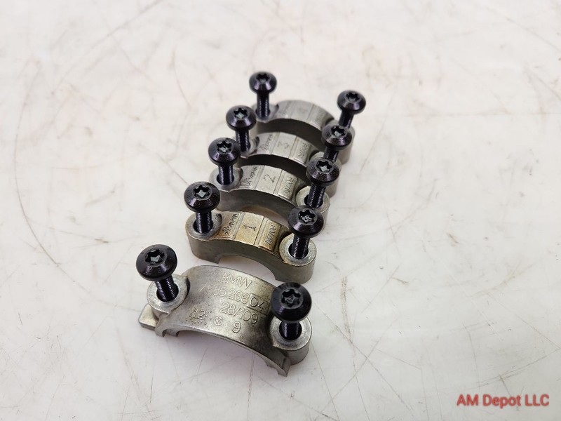 2014 BMW 328i 320i N20 N26 F30 Intake Camshaft Cap Set 11317616469, 7588117