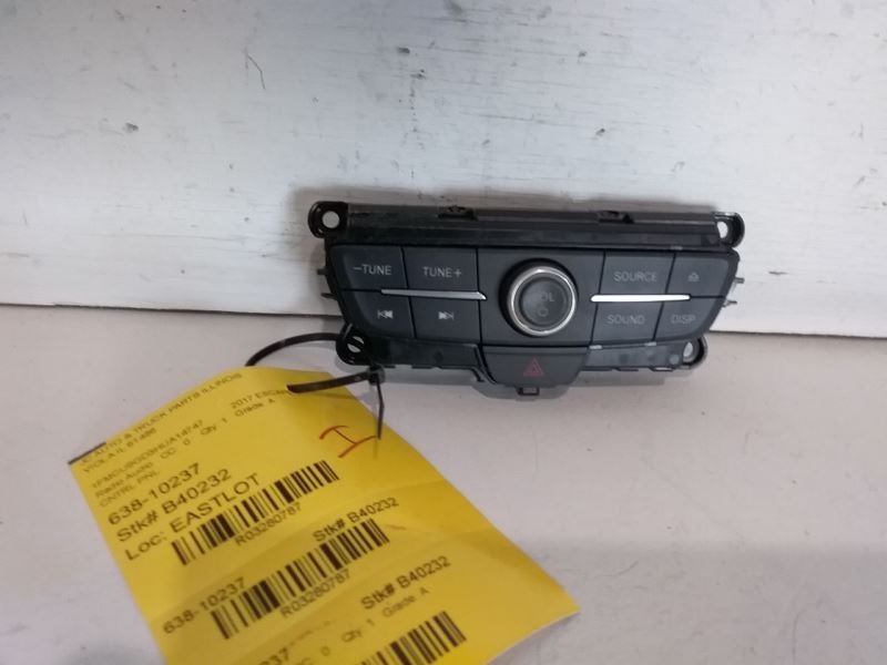 2017-2019 Ford Escape Radio Control Panel 8.0" Screen w/o Sony Audio System