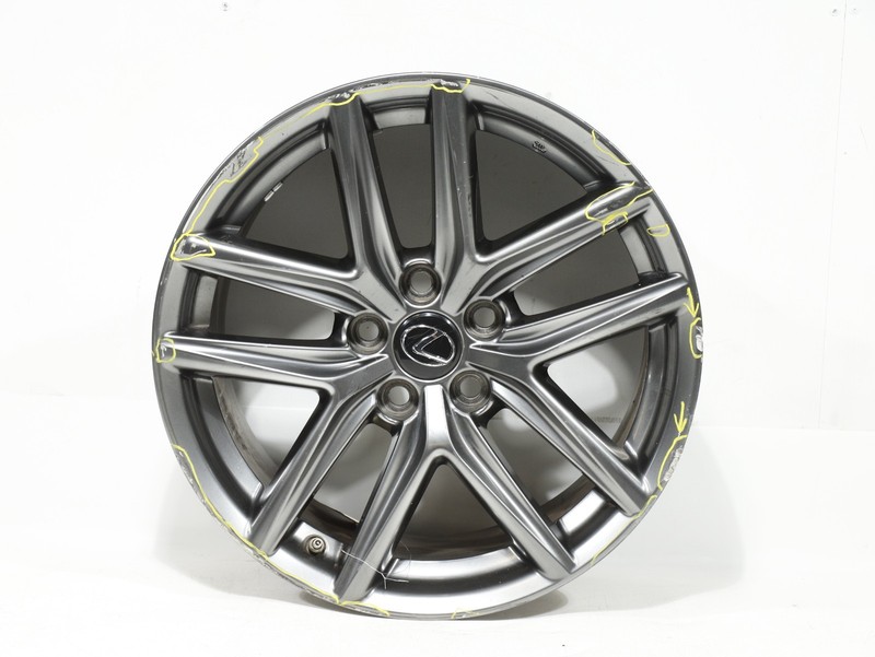 18" Rim Lexus REAR 18x8.5 IS200t IS250 IS300 IS350 Wheel Light Silver OEM
