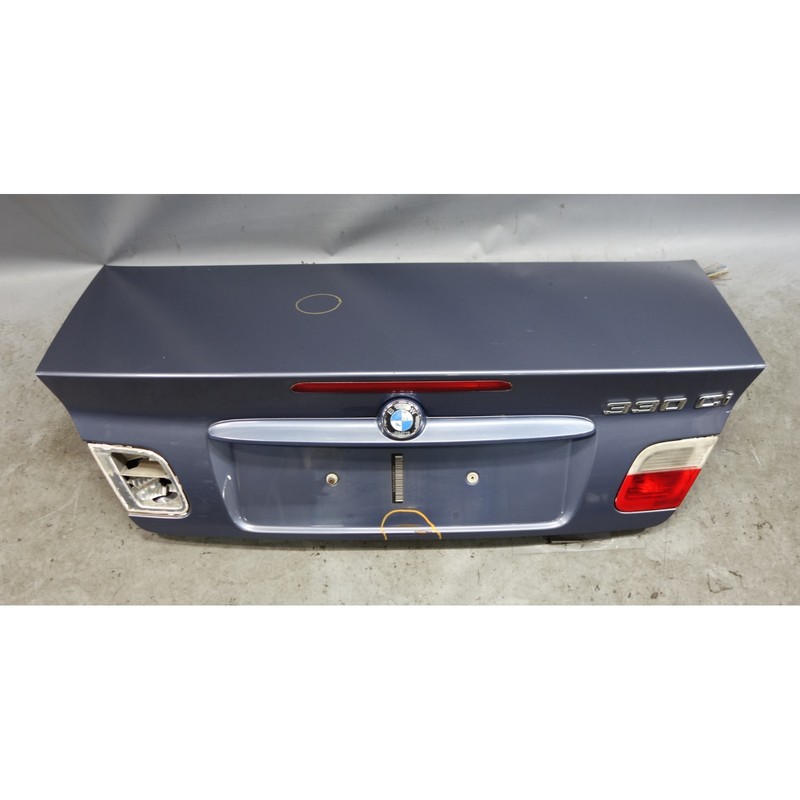 00-06 BMW E46 3-Series Convertible Cabrio Trunk Deck Boot Lid Steel Blue OEM