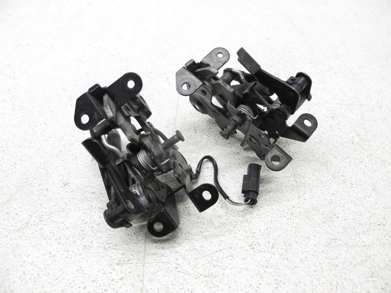 09-19 BMW F01 F02 740Li 550i M5 HOOD LATCH LOCK ACTUATOR SET LEFT RIGHT OEM 0102