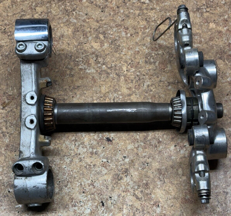 1995 Yamaha XV750 XV 750 Virago Triple Tree Fork Clamp Mount 95 1994 C5