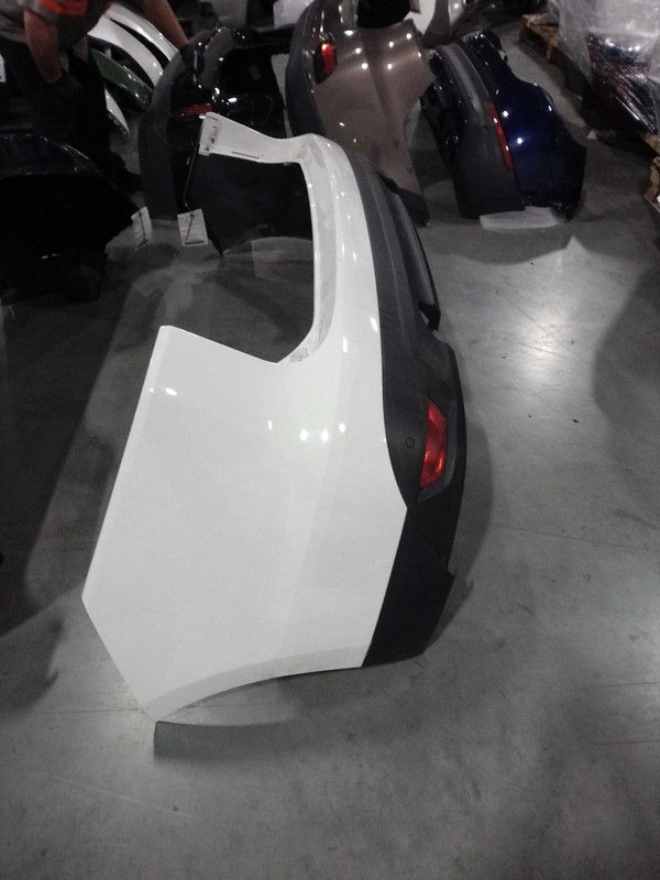 2017 Jaguar F-PACE OEM White Bumper Assembly - Used, 100k Miles, Genuine Part