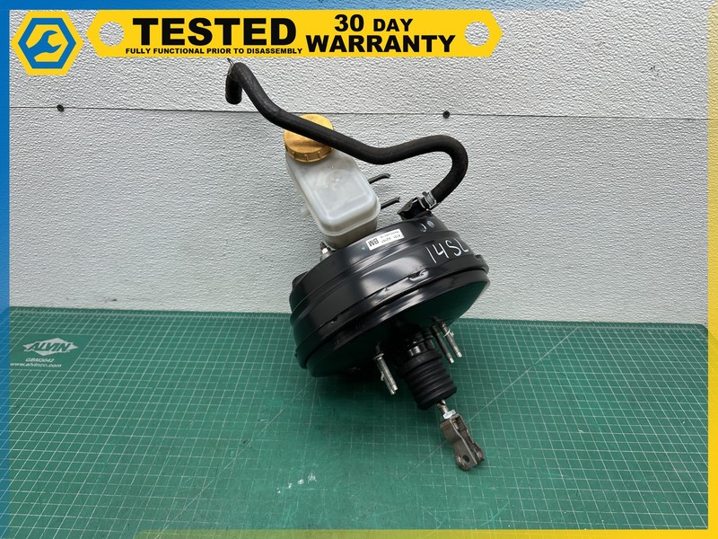 15-17 Subaru Legacy 2.5L POWER BRAKE BOOSTER W/ MASTER CYLINDER OEM
