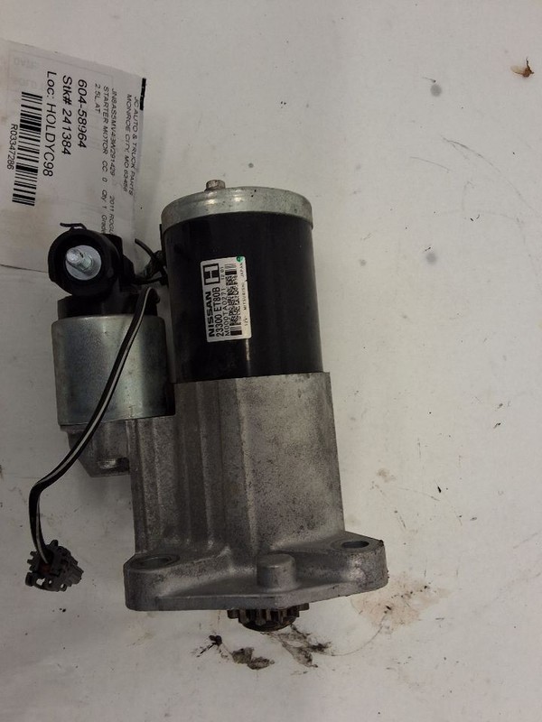 Starter Motor VIN J 1st Digit Japan Built Fits 08-15 ROGUE 3347286