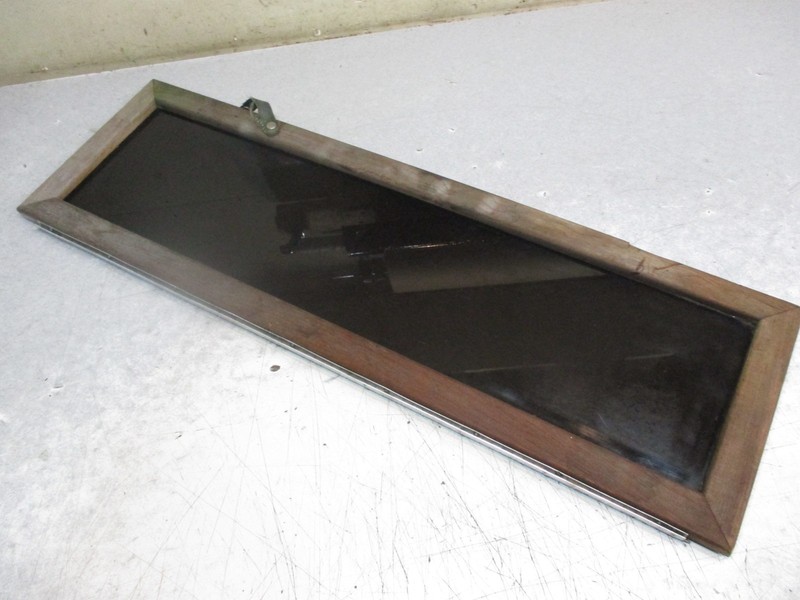 Teak Cuddy Cabin Window Door 41" x 12 1/2" Plexiglass