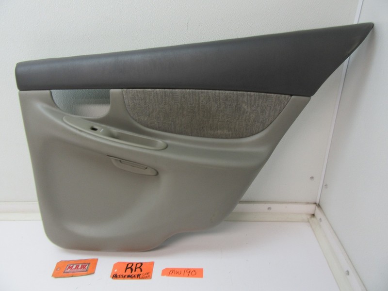 DOOR PANEL RIGHT REAR BACK R RH RR PASSENGER SIDE CAR INTERIOR 01 ALERO SEDAN