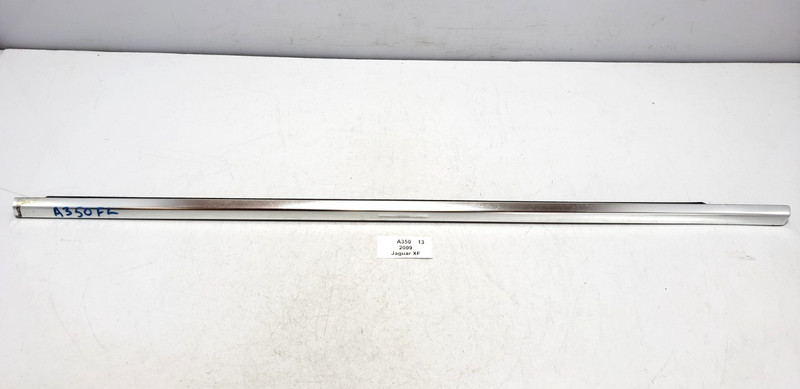 ✅ 09-15 Jaguar XF Front Left Driver Side Door Window Belt Molding Trim Chrome
