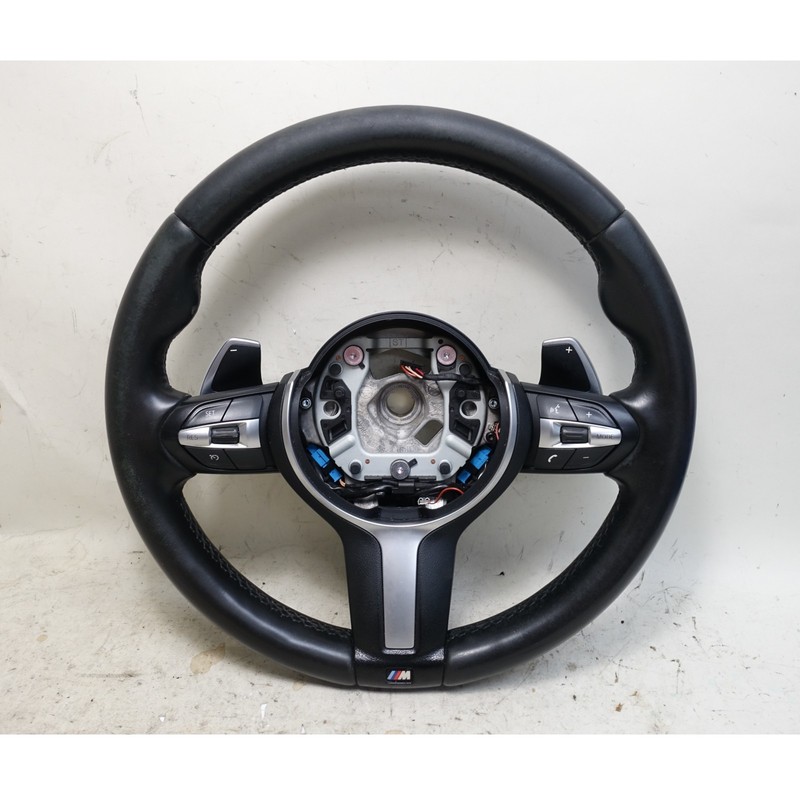 BMW F10 LCI F12 Factory M Sport Steering Wheel with Paddles 2014-2018 OEM
