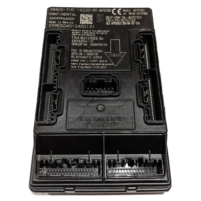 OEM Body Control Module BCM BCU Honda Odyssey EX-L 3.5L 2018-2020 38800-THR-A220