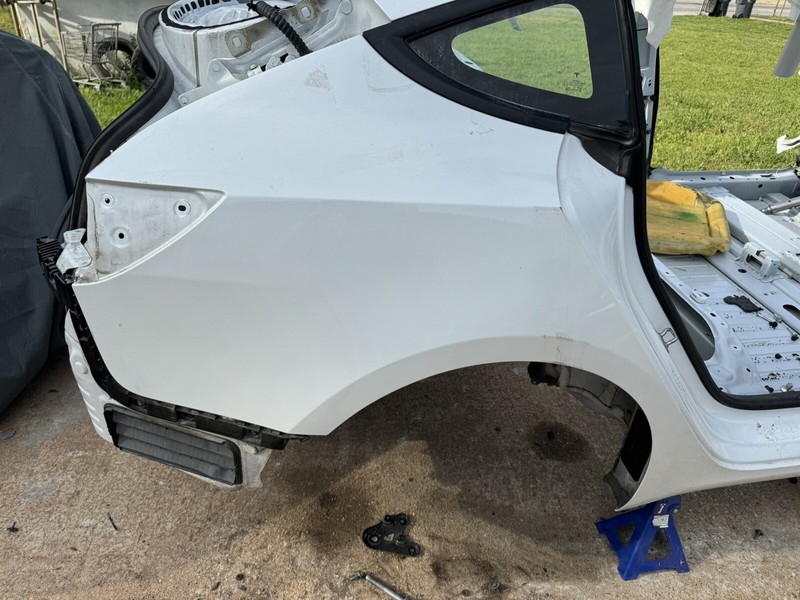 2018-2023 Tesla Model 3 Rear Right Quarter Panel Structural Frame Cut N-1405