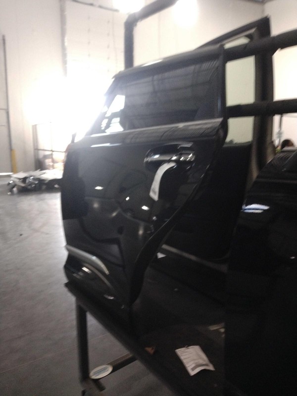 2013 Toyota Venza Rear Left Door Black 526577 101K Miles Used Auto Part