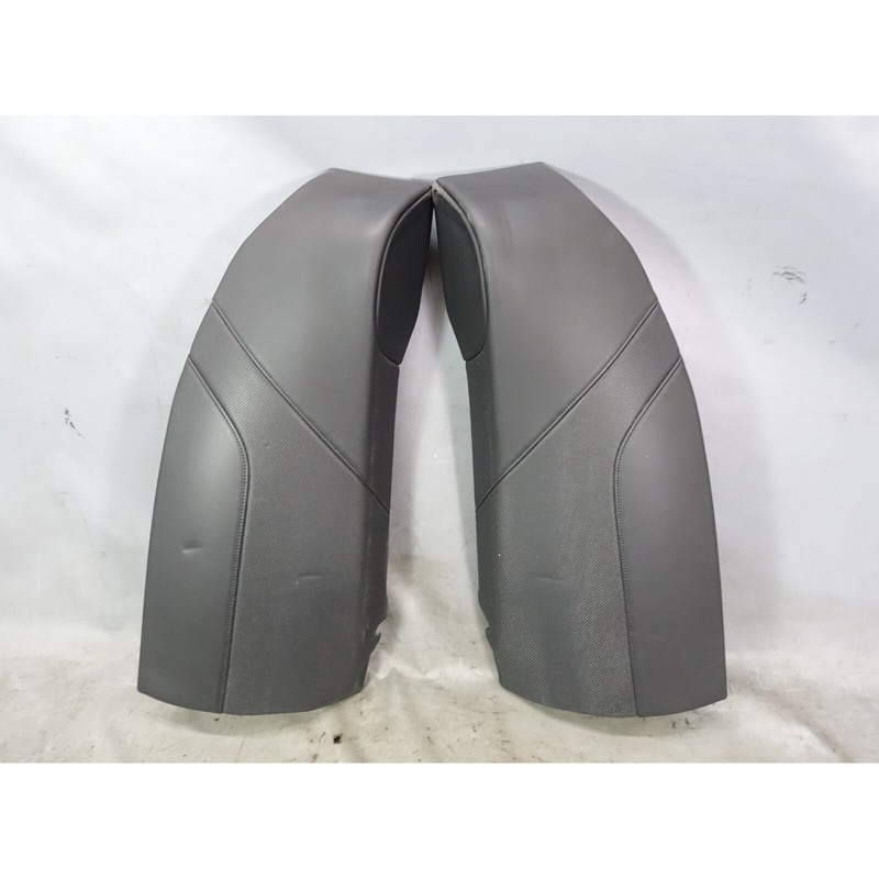 2013-2016 BMW F10 M5 Rear Folding Seat Side Bolsters Pair Perforated Black OEM