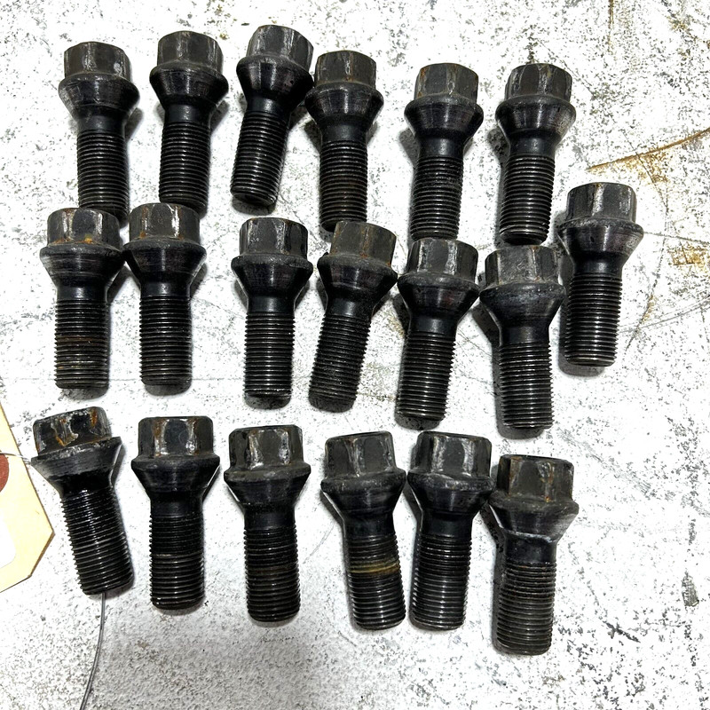 2009 - 2015BMW 750LI WHEEL RIM LUG NUT BOLT OEM SET OF 19