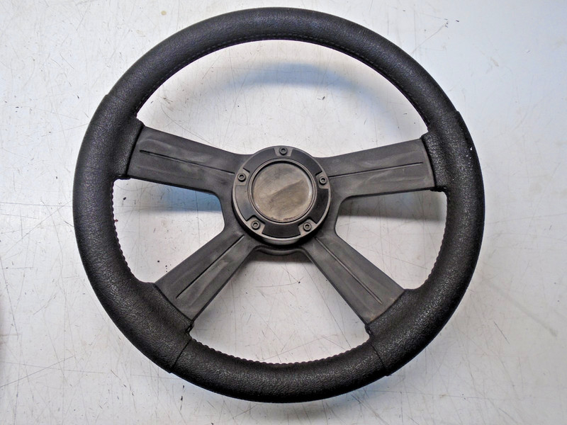 ZZ1 Marine 4 Spoke Boat Steering Wheel 13"