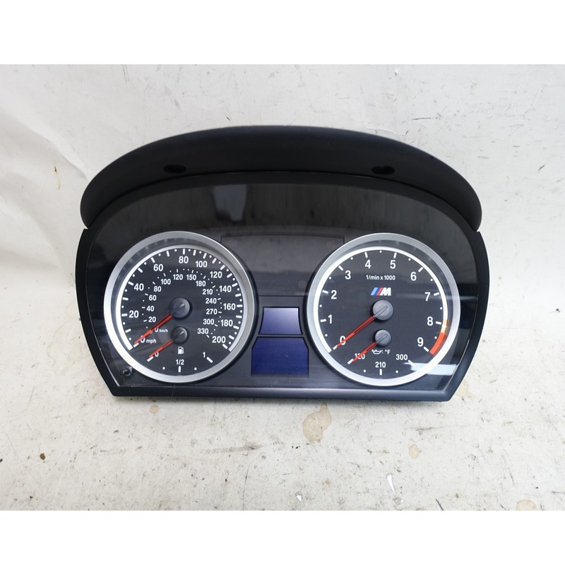 BMW E9x M3 S65 V8 Instrument Cluster Speedometer Manual 2008-2013 OEM