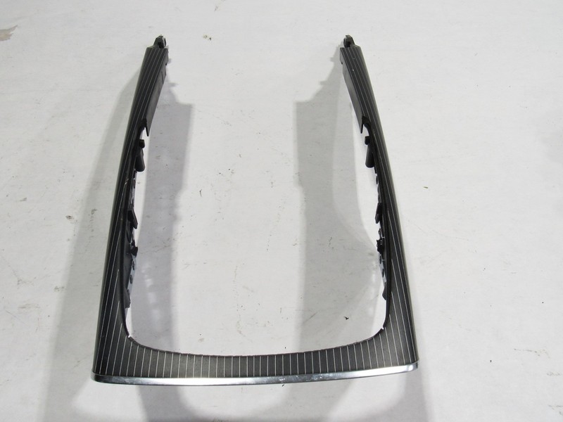 13-18 Audi S6 C7 2014 Center Console Trim Cover Frame Aluminum Wood Beaufort ;:Y