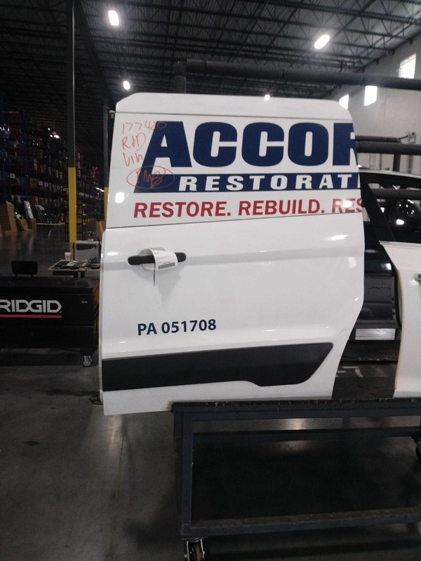 2016 Ford Transit Connect Left Door White 615536 Used 177K Miles