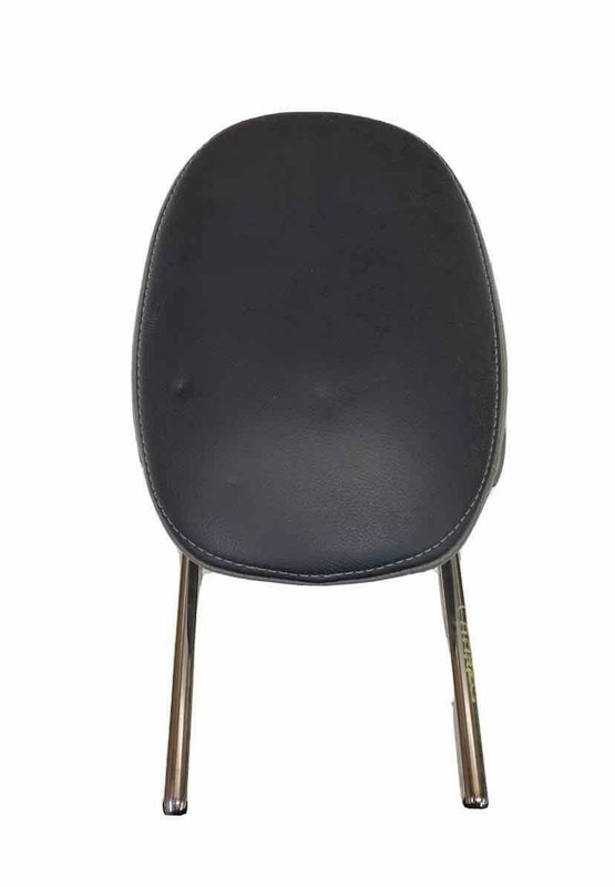 18 CHEVROLET CAMARO FRONT DRIVER OR PASSENGER SIDE HEADREST GRAY LEATHER OEM