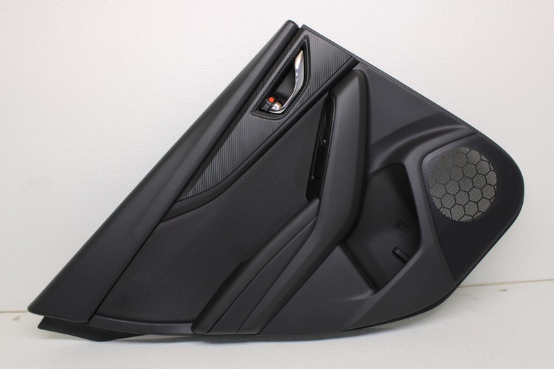 Subaru WRX Rear Left Black Cloth Door Panel Driver Side Genuine Oem 2022-2023