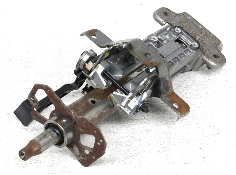 OEM Upper Steering Column For Lincoln Aviator, Ford Explorer P1MZ-3C529-H, Rusty