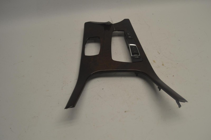 2015-2018 BMW X4 F25 F26 CENTER CONSOLE SHIFTER PANEL BEZEL W/ TRAC SWITCH OEM