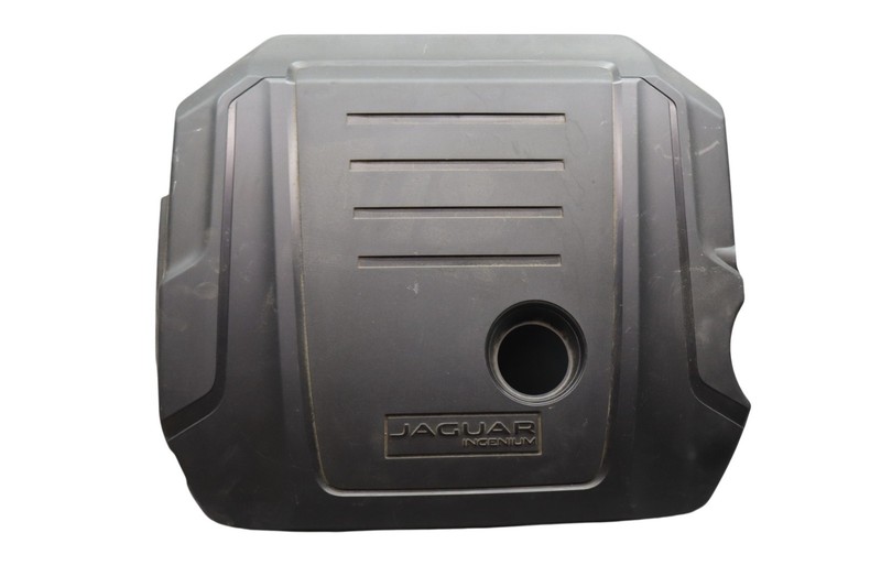 17-19 Jaguar XF Engine Appearance Cover Panel Black GX73-6A949-A Oem