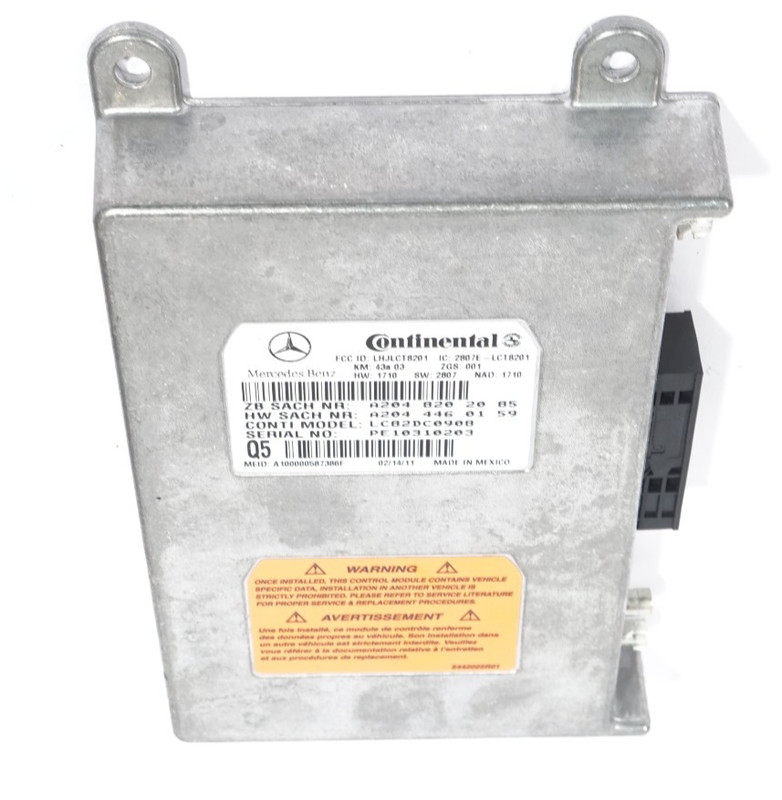2010 - 2013 Mercedes Benz E350 W212 Voice Communication Control Module OEM