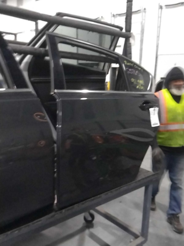 2016 Acura RLX Rear Left Door Black 4DR SED Used OEM Part 449230