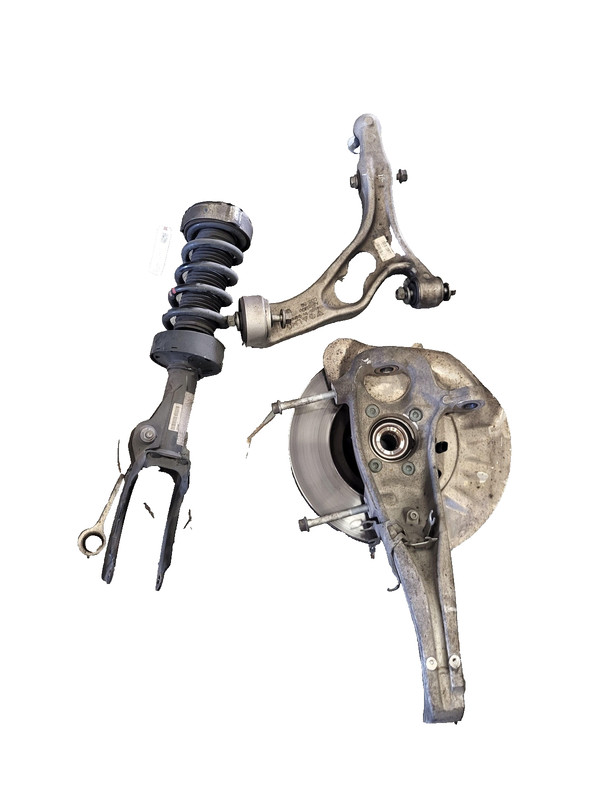 Used Oem Porsche Left Driver Front Suspension Knee for 2018 Cayenne 3.6L AWD