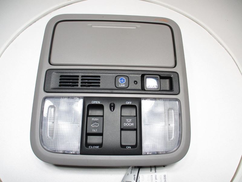 ROOF CONSOLE GRAY TC: D FITS 18-19 HONDA ODYSSEY 36230