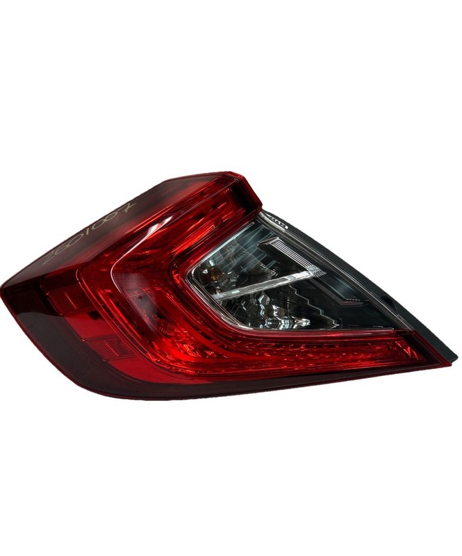 2016 to 2021 Honda Civic tail light left side sedan quarter panel assy