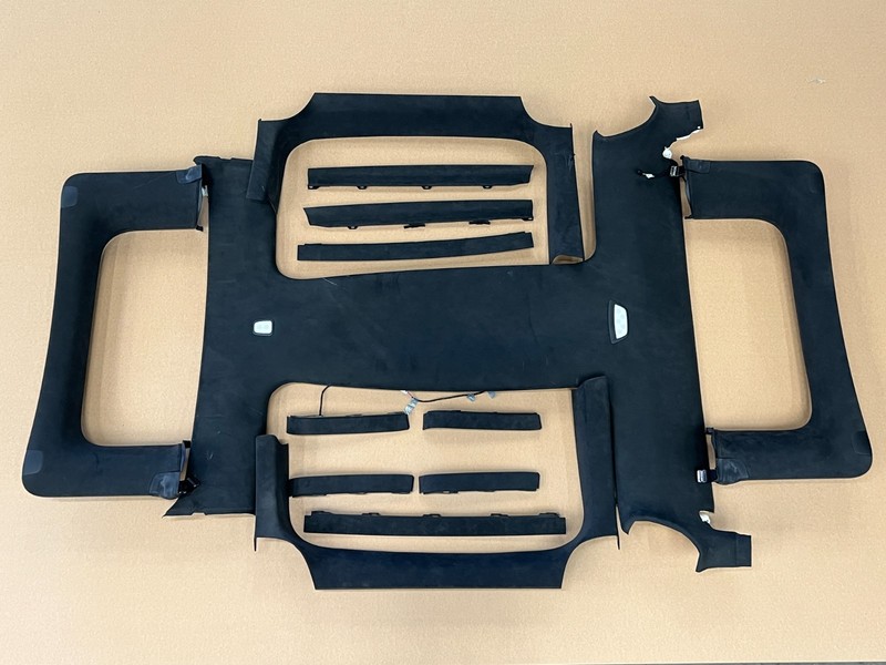 ⭐2016-2020 TESLA MODEL X INTERIOR HEADLINER SUNROOF TRIM COVER PANEL OEM LOT2632