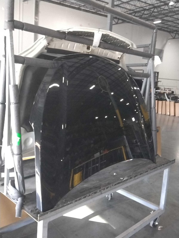 2019 Hyundai Santa Fe OEM Used Black Hood Panel 664002W000 66400B8000