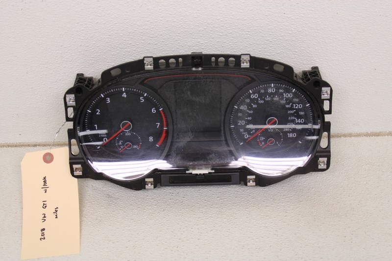 MK7 VW GTI Gauge Instrument Cluster Speedo 100k Miles Genuine Oem 2015-2021