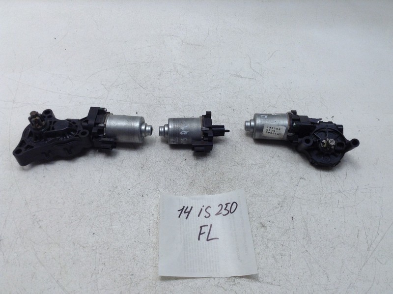 14-20 LEXUS IS250 FRONT LEFT DRIVER SIDE SEAT MOTOR SET OF 3 ITEMS OEM