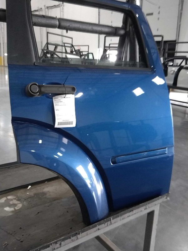 2010 Dodge Nitro Rear Right Door Blue, Used, 140K Miles, OEM Replacement