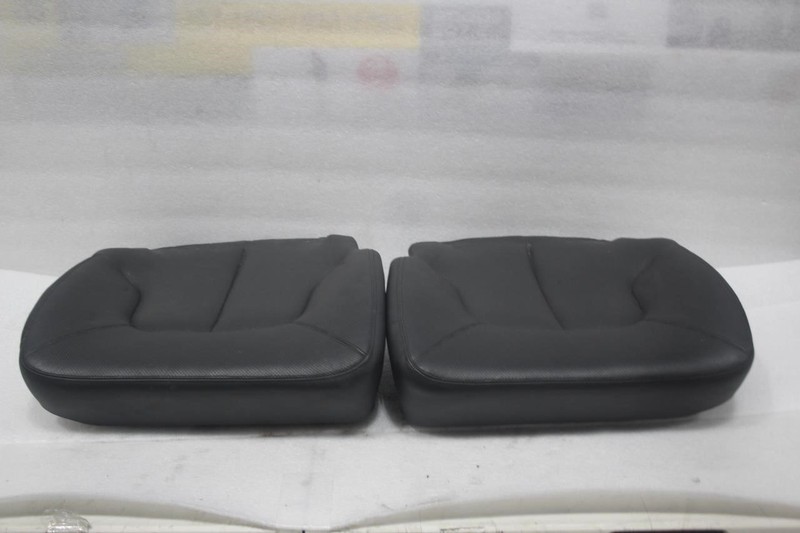 2003 2004 2005 2006 MERCEDES CL500 C215 REAR SEAT BOTTOMS BLACK LEATHER 271A