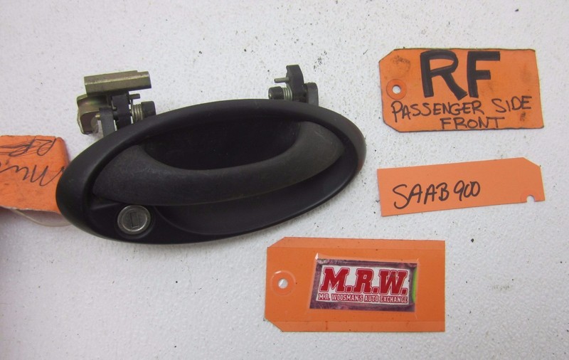 DOOR HANDLE RIGHT FRONT OUTER OUTSIDE 94-98 SAAB 900 99-03 9-3 PASSENGER R RH RF