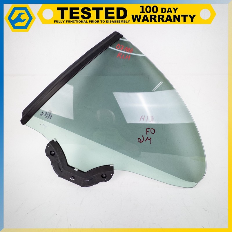 04-10 BMW M6 645CI CONVERTIBLE REAR LEFT DRIVER SIDE QUARTER WINDOW GLASS OEM