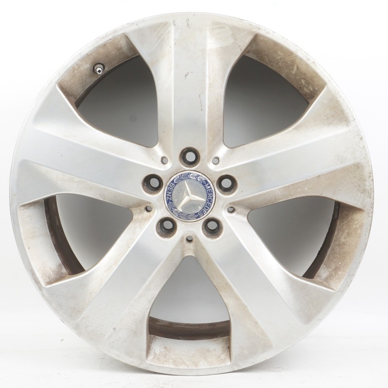 2007-2012 Mercedes GL450 ML350 8X19 Alloy Wheel Rim Silver W/ 5 Spoke 1644015602
